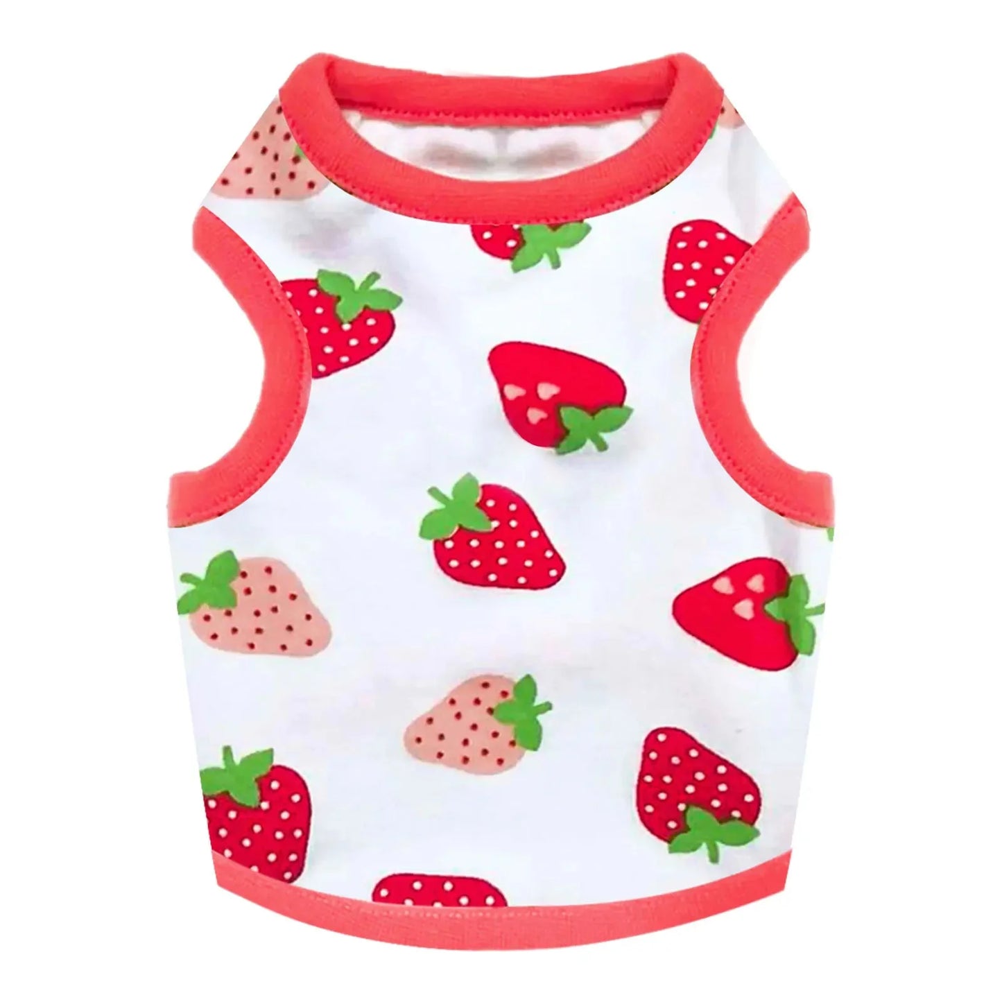 Breathable Summer Cartoon Dog Vest