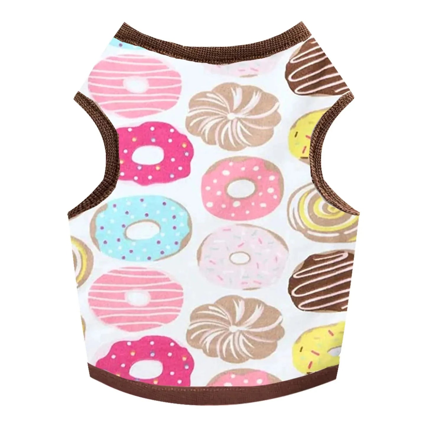 Breathable Summer Cartoon Dog Vest
