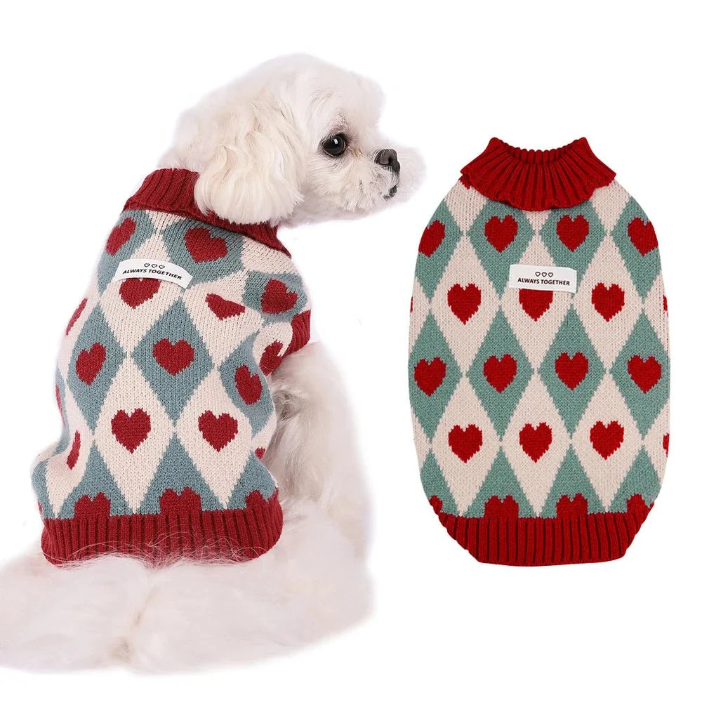 Cute Pattern Knitted Sweater