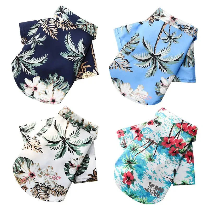 Hawaiian Beach Dog Shirt