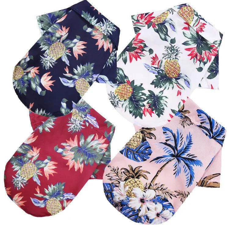 Hawaiian Beach Dog Shirt