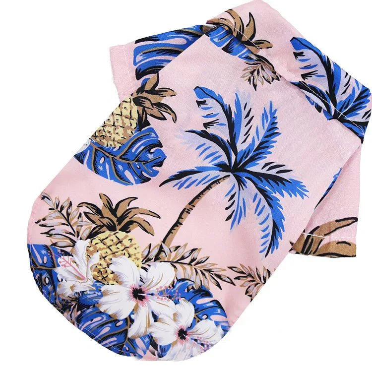 Hawaiian Beach Dog Shirt