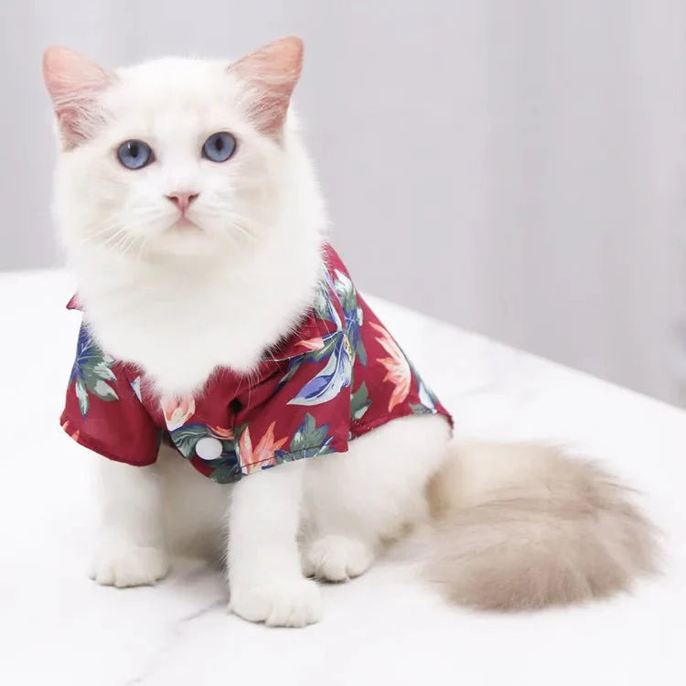 Hawaiian Beach Dog Shirt