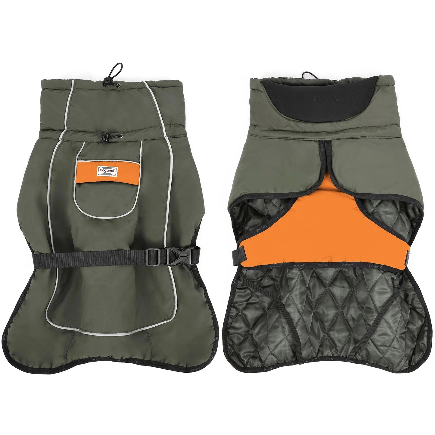 Quilted Thick Waterproof Warm Jacket