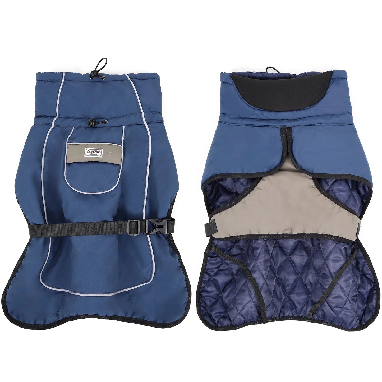 Quilted Thick Waterproof Warm Jacket