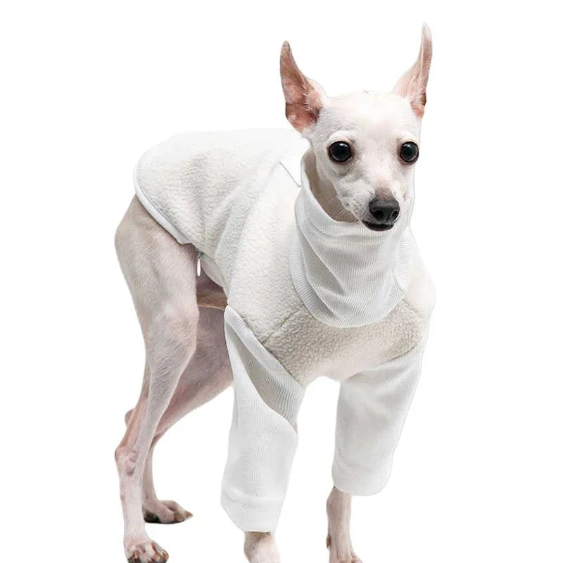 Warm Berber Fleece Jacket with High Neck