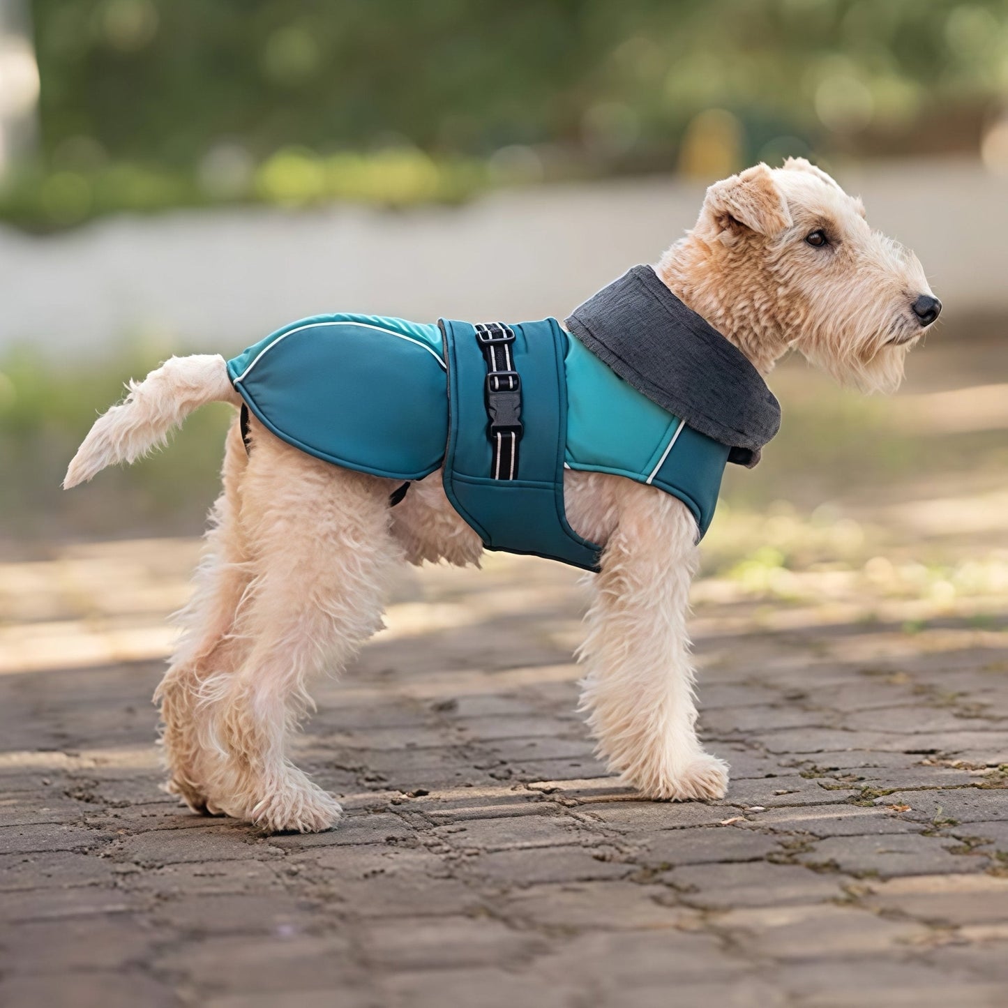 Warm Thicken Windproof Jacket with Harness Hole