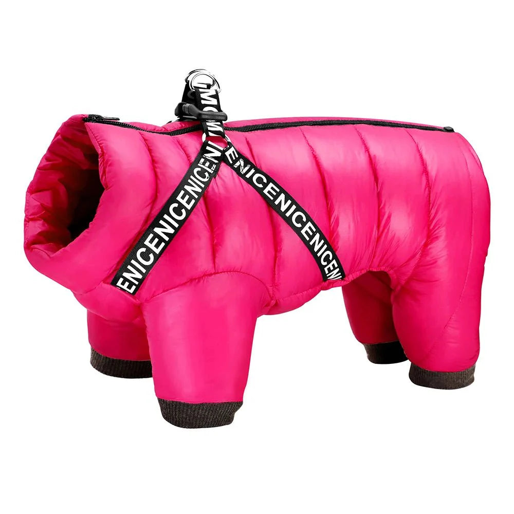 Super Warm Waterproof Coat With Harness