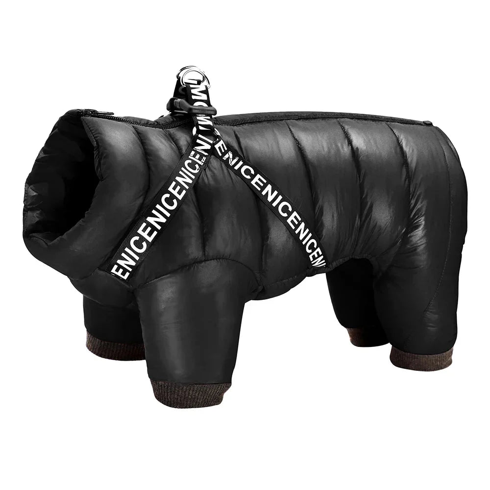 Super Warm Waterproof Coat With Harness