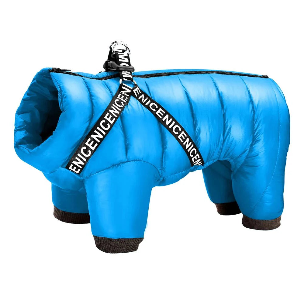 Super Warm Waterproof Coat With Harness