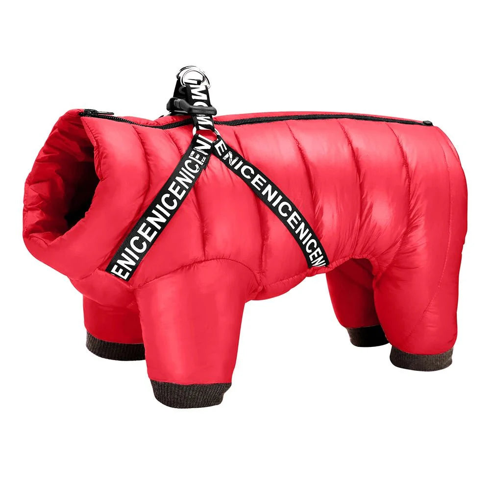 Super Warm Waterproof Coat With Harness
