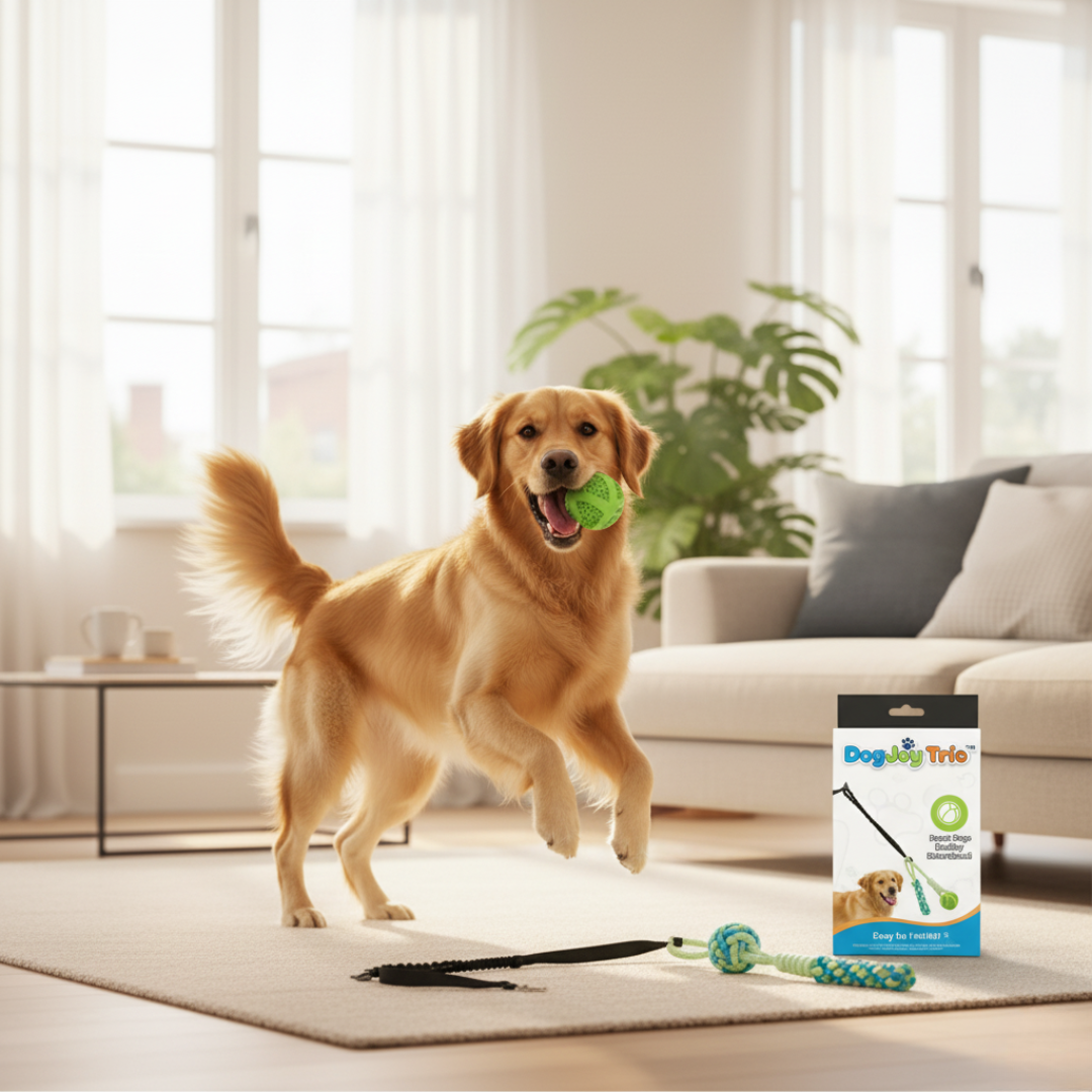 DogJoy Trio ™ Bungee Tug