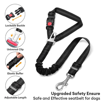 Dog Car Seat Belt for Vehicle Headrest