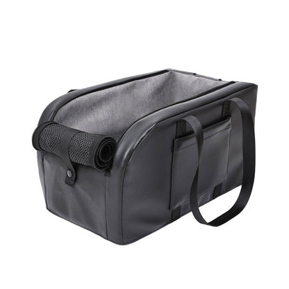 Travel Safety Elevated Detachable Dog Car Seat Center Console for Small Dogs