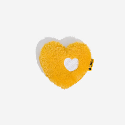 FUNNYFUZZY Heart Plush Squeaky Dog Toy