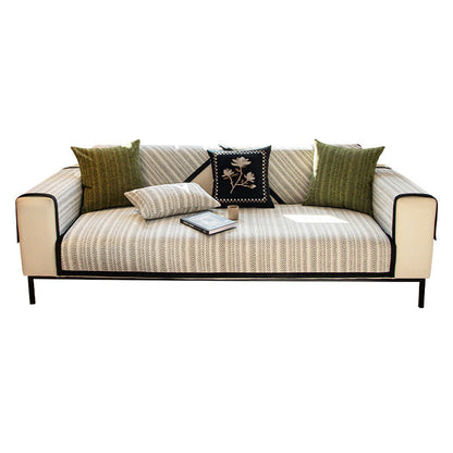 Modern Chenille Fabric Furniture Protection Anti-Scratch Non-Slip Couch Cover