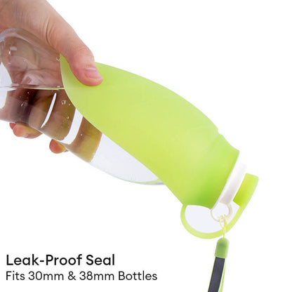Portable Leaf-Shaped Outdoor Travel Water Dispenser Dog Water Bottle