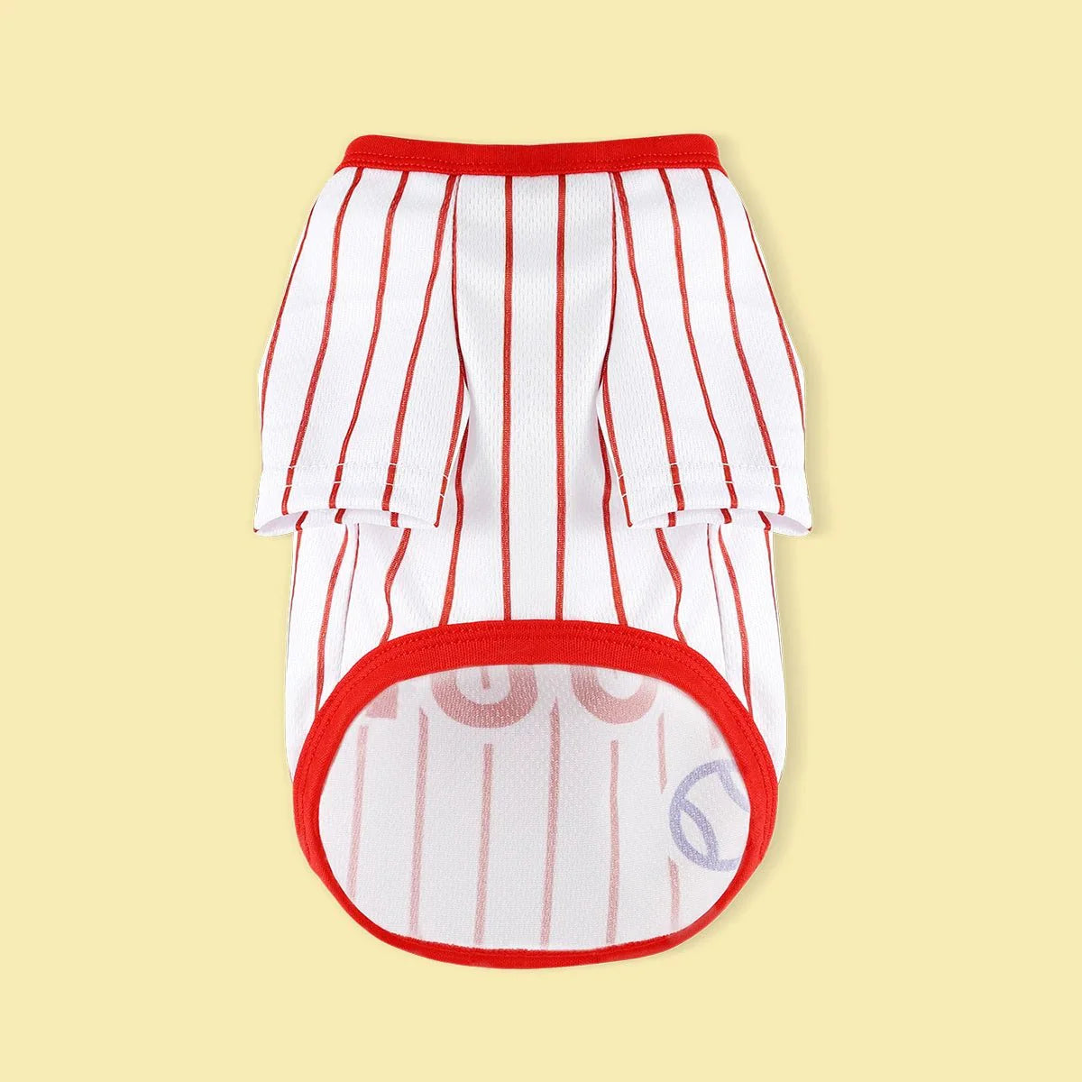 Athletic Striped Dog Shirt