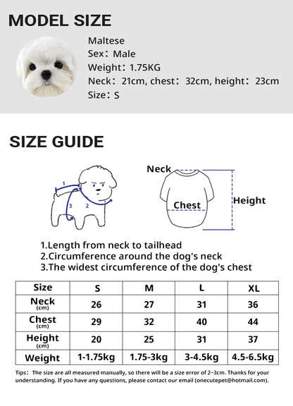 Cartoon Dog Graphic Vest