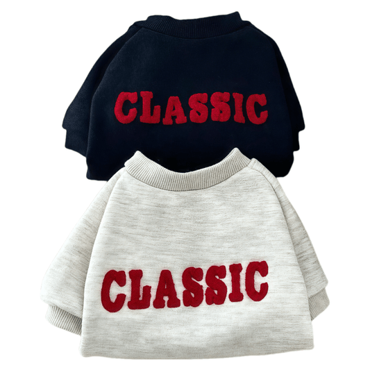 Classic Round Neck Pullover Dog Shirts