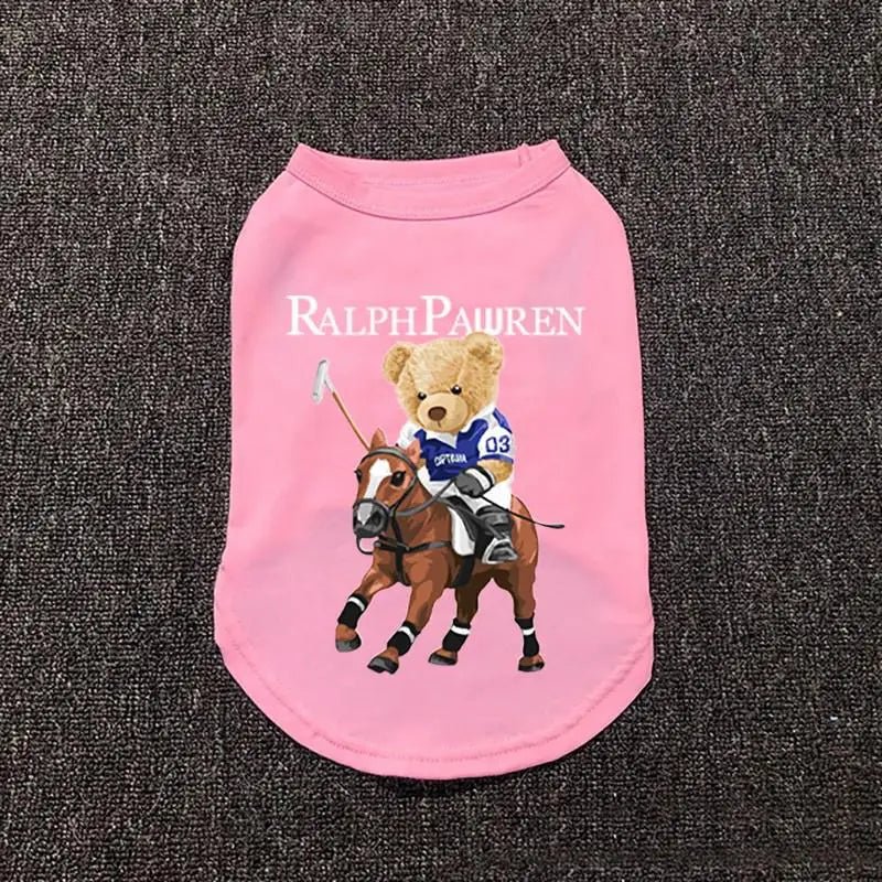 Cute Bear Summer Pet Vest
