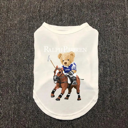 Cute Bear Summer Pet Vest