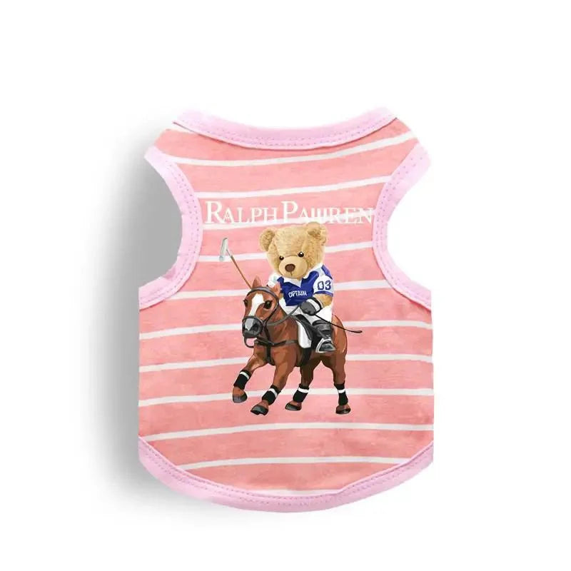 Cute Bear Summer Pet Vest