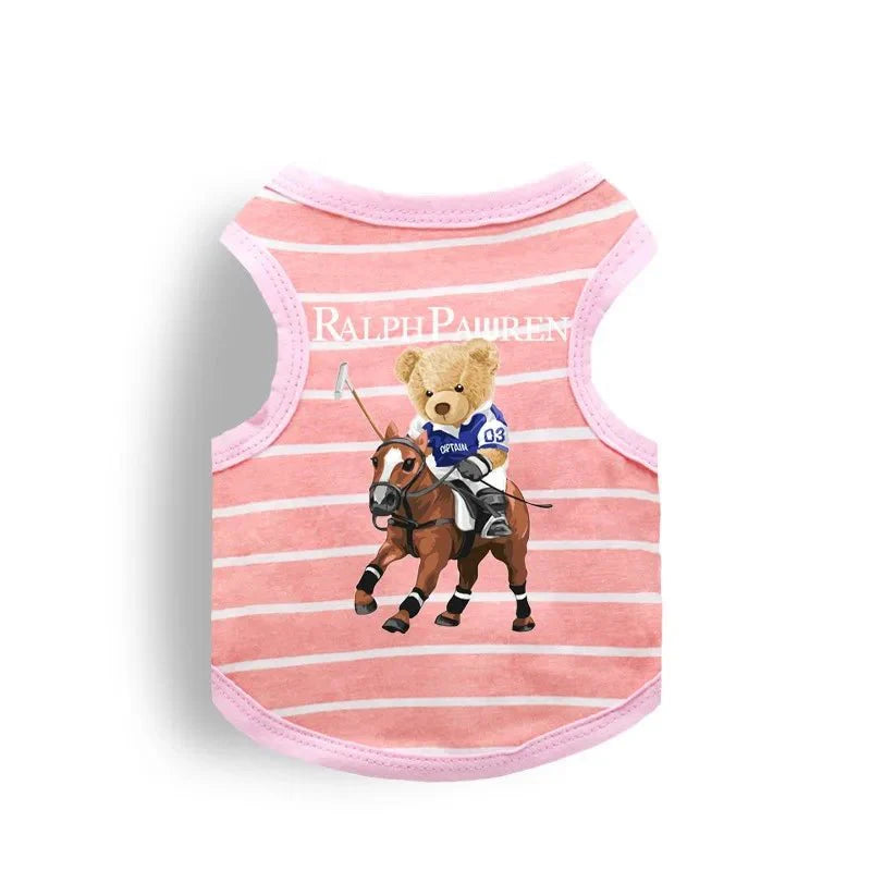 Cute Bear Summer Pet Vest