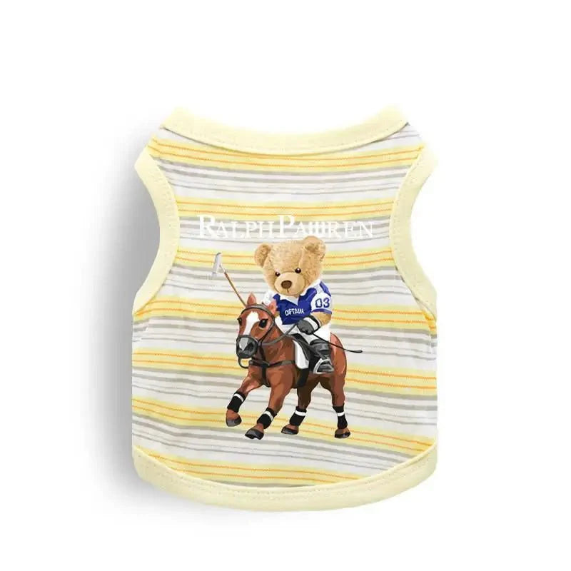 Cute Bear Summer Pet Vest