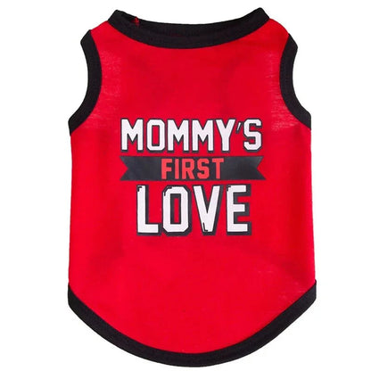 Cute Letter Print Vest