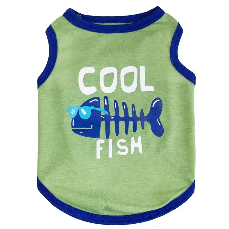 Cute Letter Print Vest