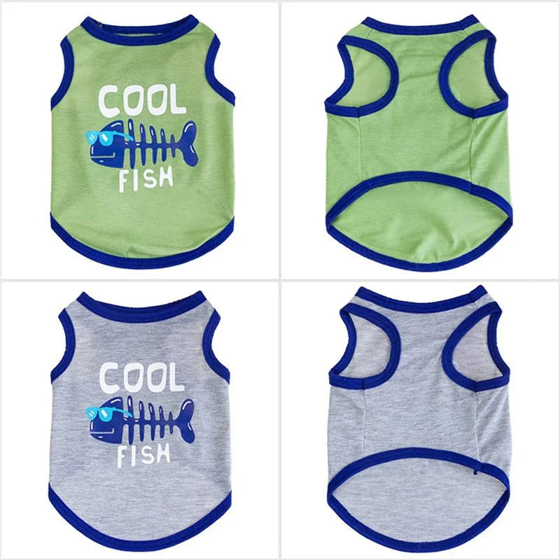 Cute Letter Print Vest