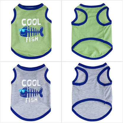 Cute Letter Print Vest