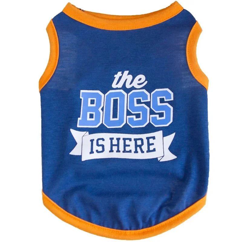 Cute Letter Print Vest
