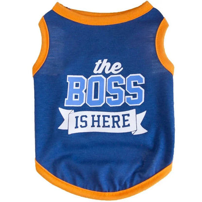 Cute Letter Print Vest