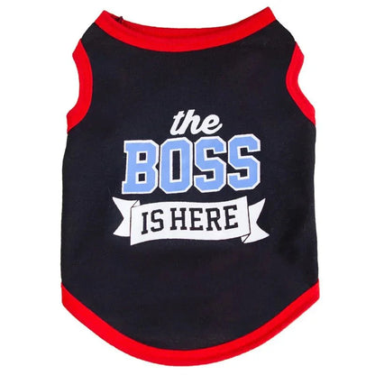 Cute Letter Print Vest