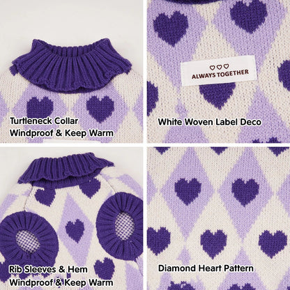Cute Pattern Knitted Sweater