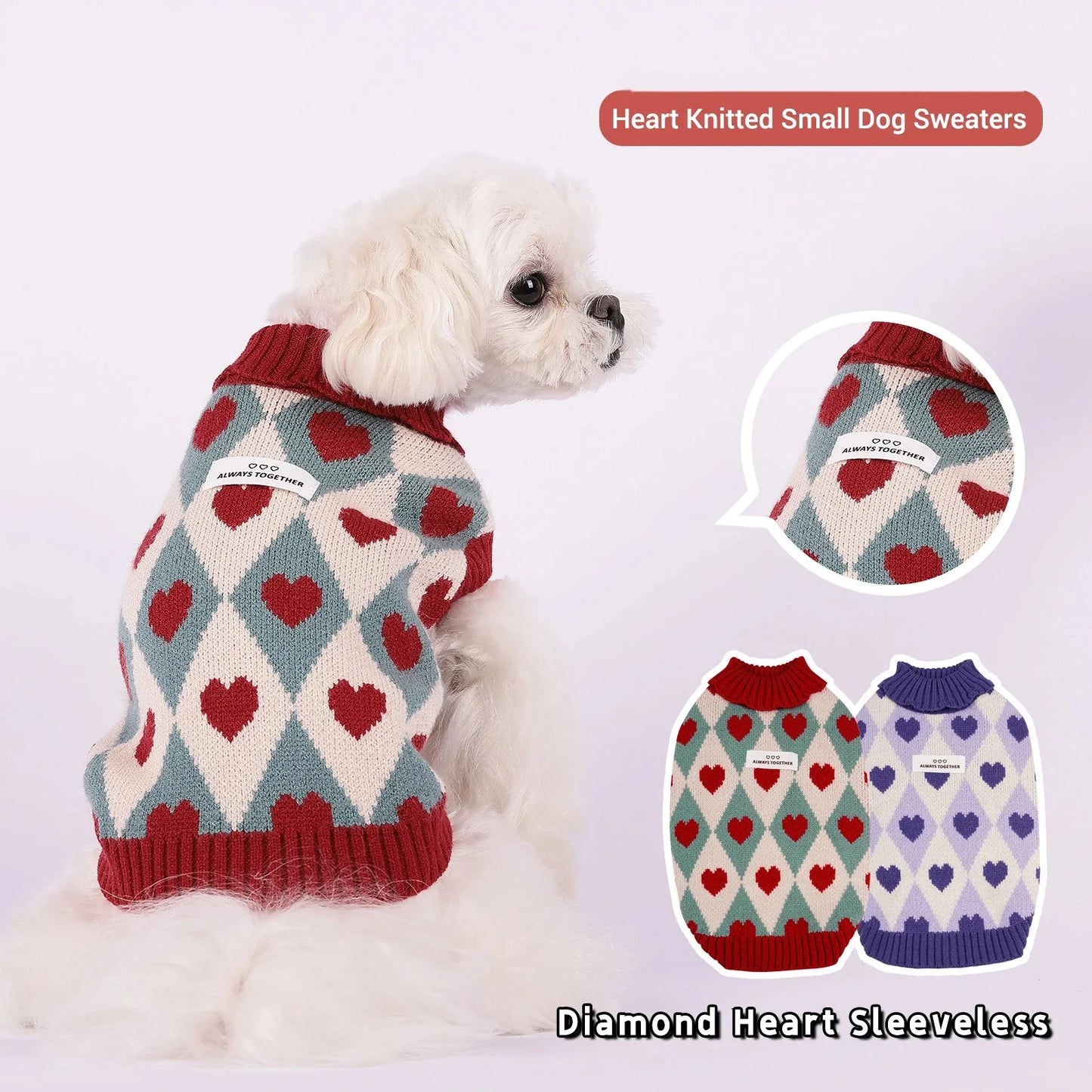 Cute Pattern Knitted Sweater