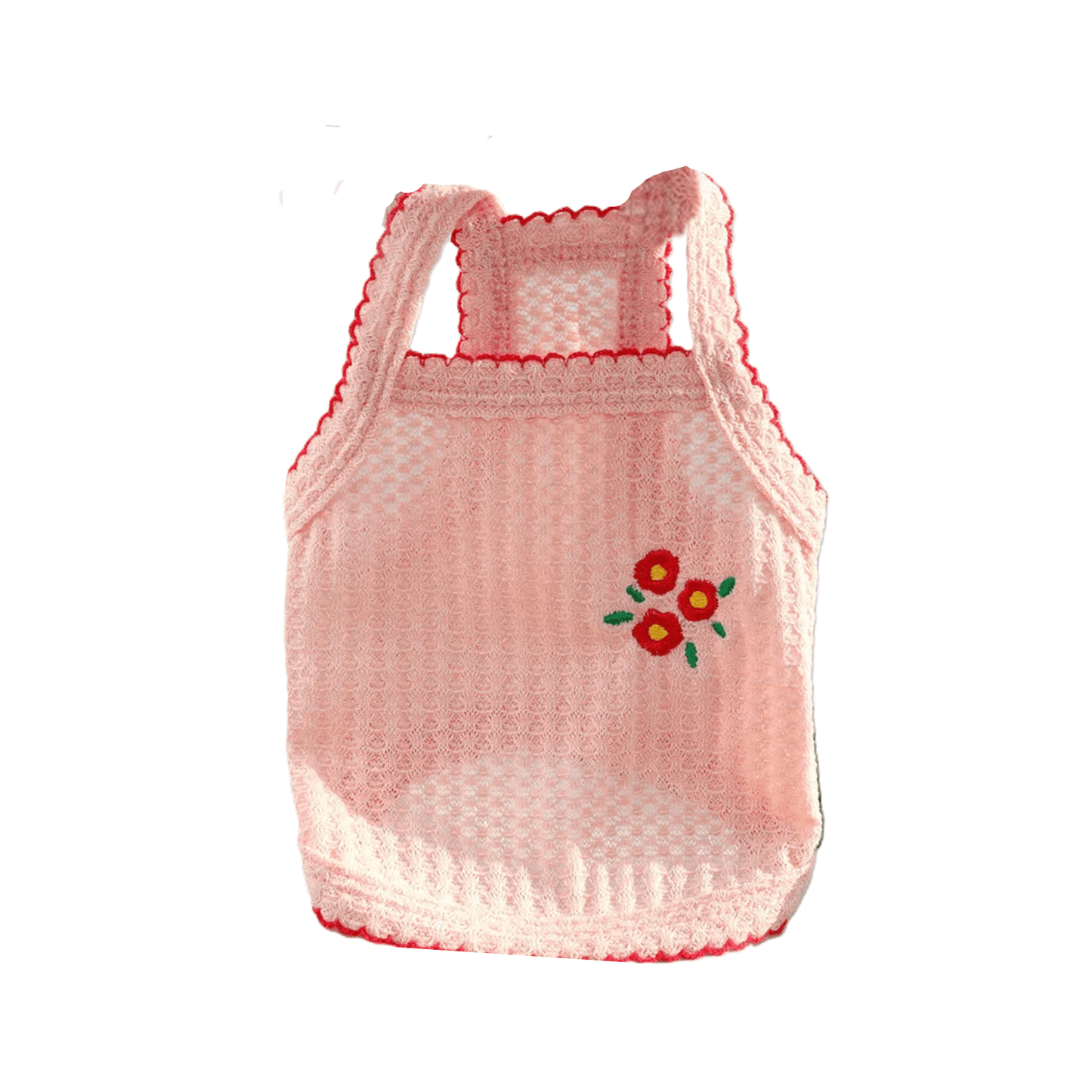 Flower Pattern Soft Dog Vest