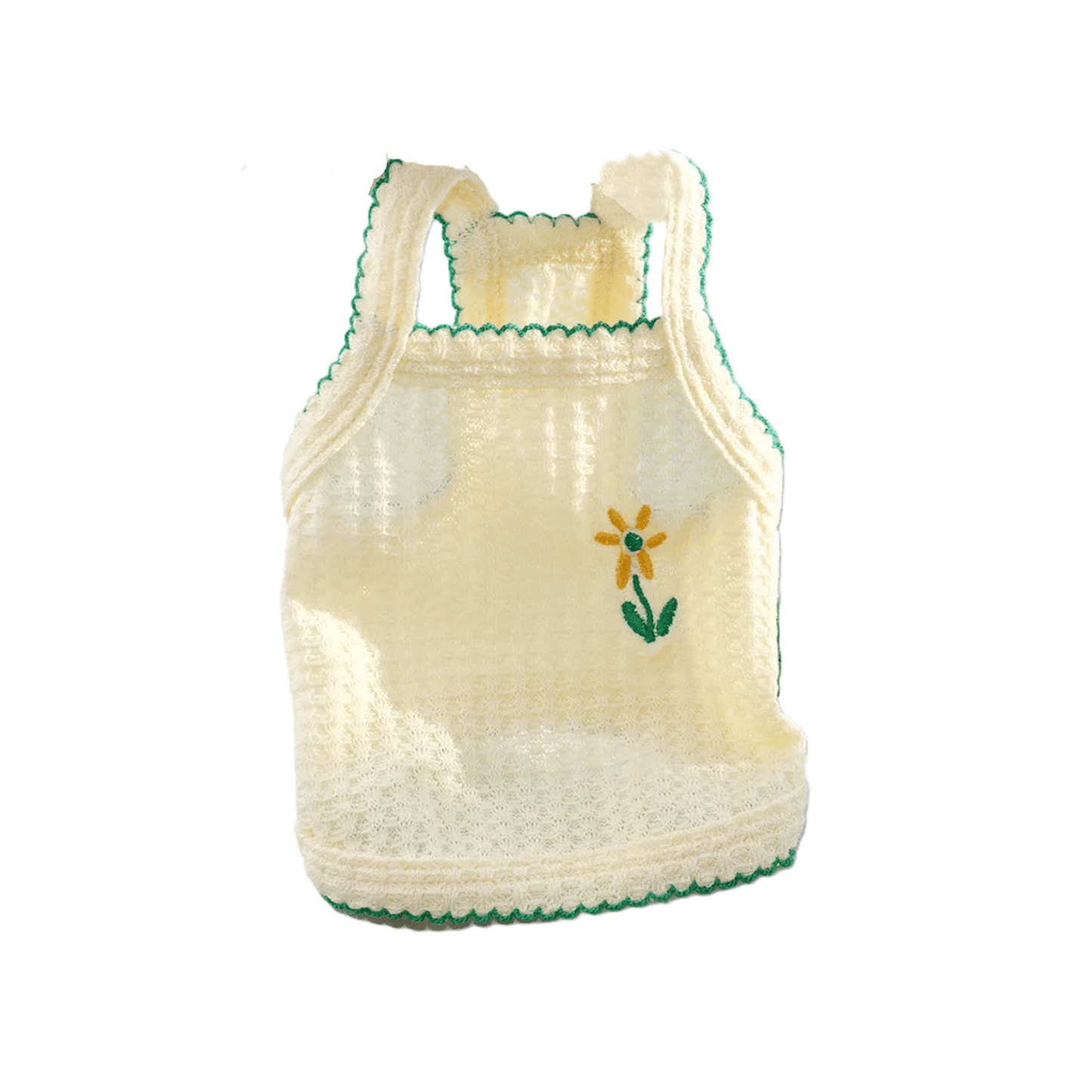 Flower Pattern Soft Dog Vest