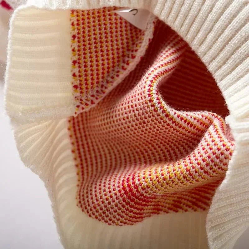 French Fries Printed Soft Cotton Dog Sweater