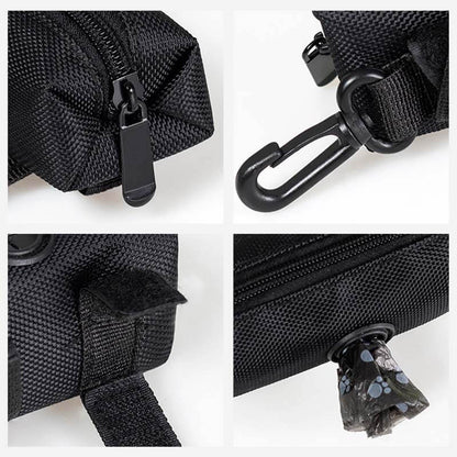 Portable Oxford Fabric Dog Walking Bag Dog Waste Bag Dispenser