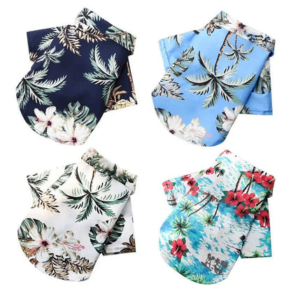 Hawaiian Beach Dog Shirt