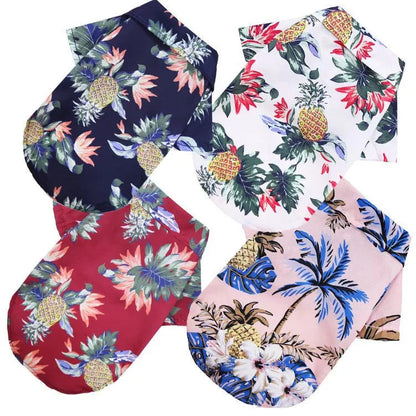 Hawaiian Beach Dog Shirt