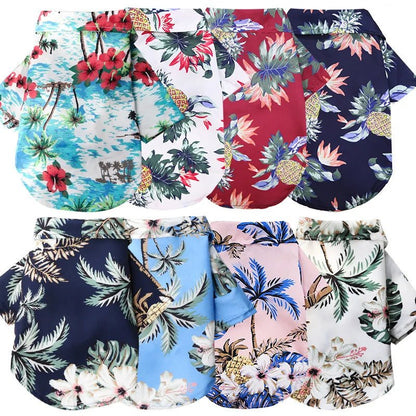 Hawaiian Beach Dog Shirt