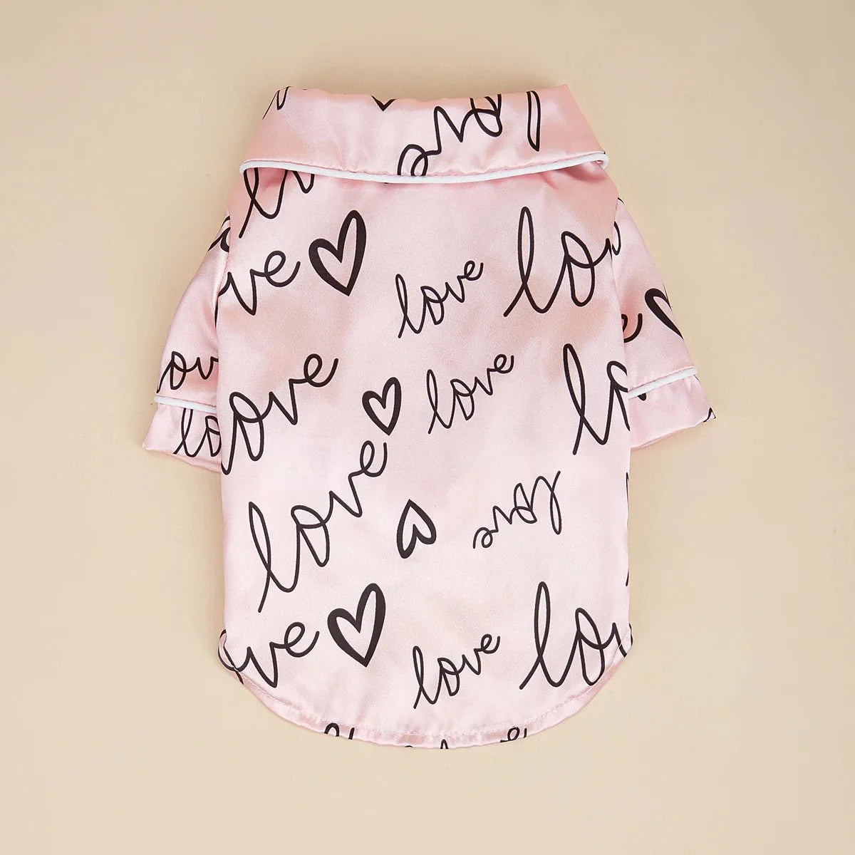 Heart Pattern Soft Dog Pajamas