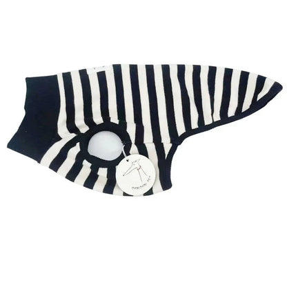 Italian Greyhound Striped Shirt