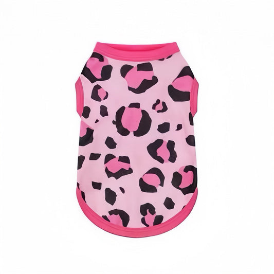 Leopard Print Dog Vest