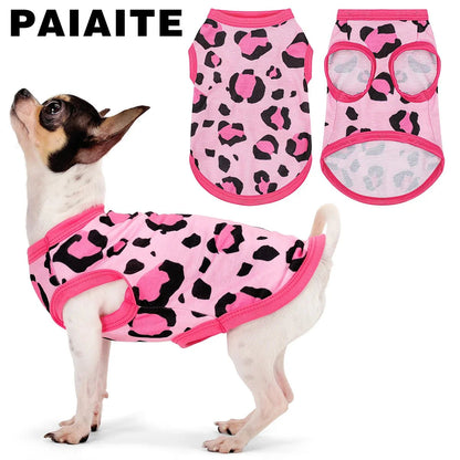 Leopard Print Dog Vest