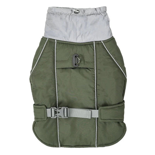 Luxury Reflective Winter Dog Jacket